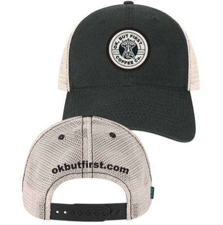 Logo Relaxed Twill Trucker Hat